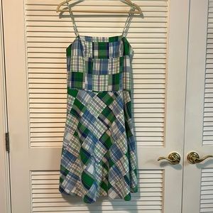Cape Madras Katie patchwork dress